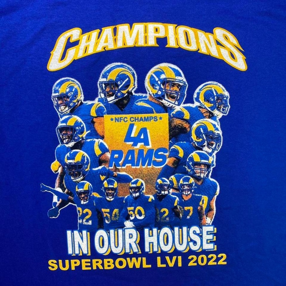 LA Ramsโ football shirt - 2022 NFC champions